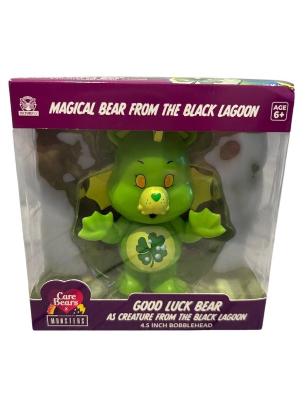 Care Bears X Universal Monster GOOD LUCK BEAR The Creature From the Black Lagoon